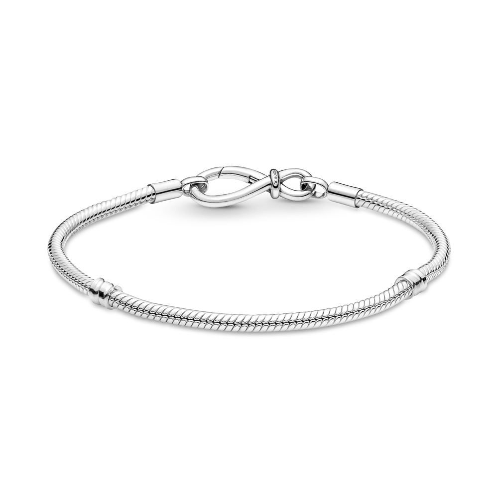Bracelete De Trama No Infinito Pandora Moments