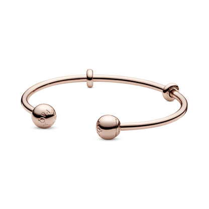 Bracelete Pandora Evolution Em Ouro Rose